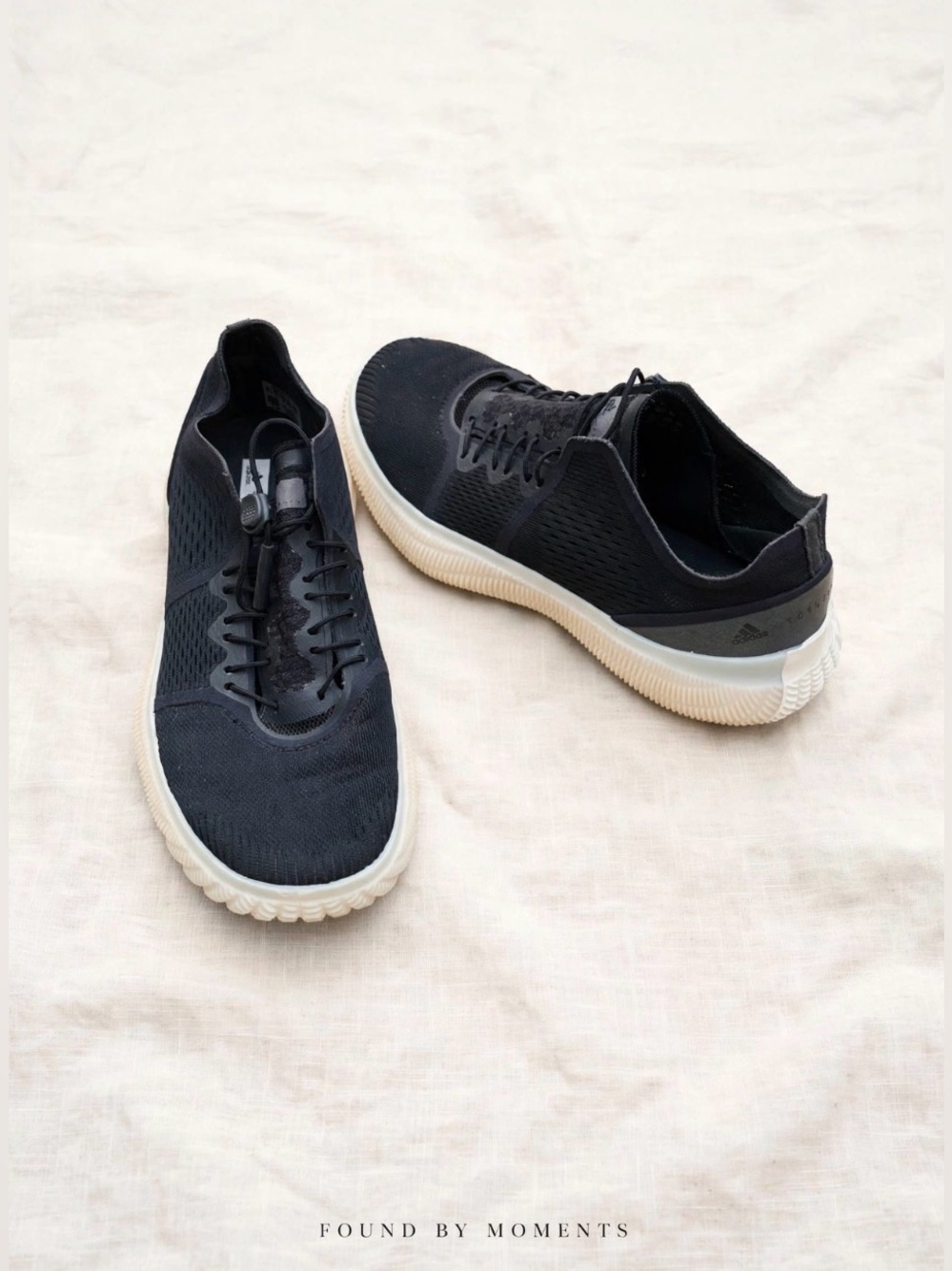 Adidas by Stella McCartney Pulseboost HD Black Running Shoes Size 7.5